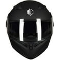 thumbnail image 5 of ILM Motorcycle Dual Visor Flip up Modular Full Face Helmet DOT 6 Colors (M, Matte Black), 5 of 6