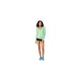 thumbnail image 2 of Aeropostale Womens LLD Snakeskin Athletic Workout Shorts, Azul, XS, 2 of 3