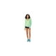 thumbnail image 2 of Aeropostale Womens LLD Snakeskin Athletic Workout Shorts, Azul, XS, 2 of 3