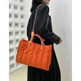 thumbnail image 3 of Kukuzhu Quilted Shoulder Tote Shoulder Bag Women Padding Cotton Down Hobo Bag Large Fashion Shopping Bags, 3 of 6