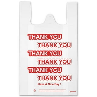 Thank You Plastic Bag Design