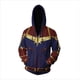 thumbnail image 4 of Sudaderas con capucha de capitán Marvel para hombre, Sudadera con capucha de Carol Danvers, ropa de calle de estilo Cosplay, ropa de calle, 4 of 5