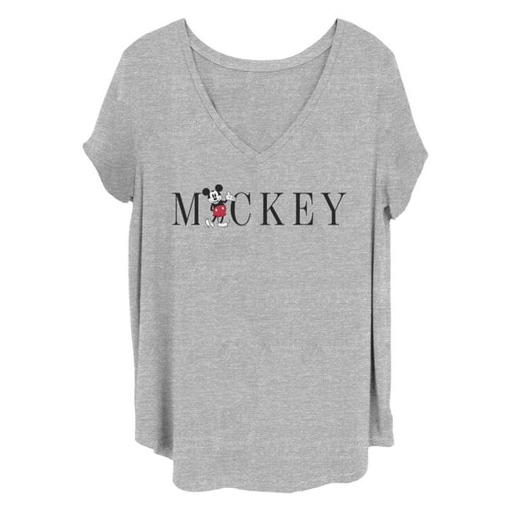 Women's Mickey & Friends Simple  Graphic T-Shirt