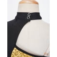 thumbnail image 7 of iiniim Kids Girls Mock Neck Cutout Back Lyrical Modern Ballet Dance Dress Size 4-14 A Gold 4, 7 of 7