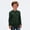 Dark Green, variant on RTKFRFLM Kids Basic Striped Tee Long Sleeve Soft Cotton T-Shirt for Boys Girls Orange 7-8 Years