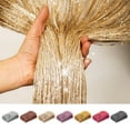 thumbnail image 2 of CNKOO String Door Curtain Fly Screen Window Panel Tassel Fringe Beads Room Divider 1m(W) * 2m(H), 2 of 11