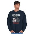 thumbnail image 5 of Michigan Pure Funny Ohio Rivalry Sweatshirt for Men or Women Brisco Brands S, 5 of 6