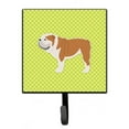 thumbnail image 1 of Porte-clés Ou Laisse Verte à Damier Bouledogue Anglais, 1 of 1