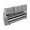 Black, variant on Pink Striped Couch Cushion Covers Stretch, Washable Sofa Seat Covers Individual Seat Cushion Sofa Slipcovers Modern Simple Monochrome Geometric White Couch Cover Furniture Protector S-1PCS