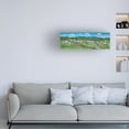 thumbnail image 2 of Canvas Wall Art - Bob Fair 'Summer Roads' Wall Art for Living Room, Bedroom, or Office Décor by Trademark Fine Art - 24 x 8 Inches, 2 of 4