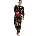 thumbnail image 1 of Conjuntos de pijamas familiares a juego para papá Pijamas navideños con camiseta de manga larga y pantalones Ropa de estar por casa, 1 of 5