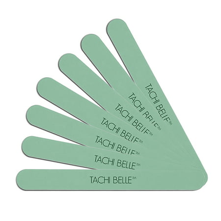 Tachibelle 8 Pcs Easy Shine File Fine Nail Buffer File Polisher Smooth and Shiny Made in KOREA for Natural Nails