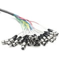 Seismic Audio SARLX16x25 16 Channel XLR Snake Cable 25 Feet Long
