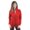 Red, variant on Covalent Activewear Ladies Full-Zip Encore Jacket with Slim Pockets