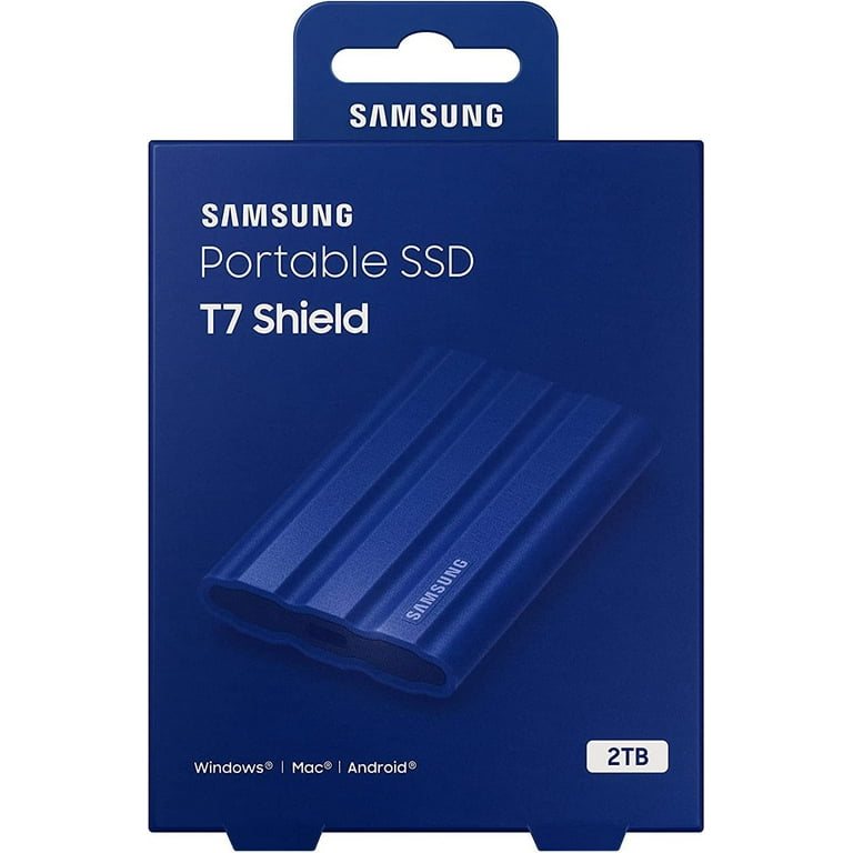 SAMSUNG T7 Shield 2TB SSD USB 3.2 Gen 2 External Storage
