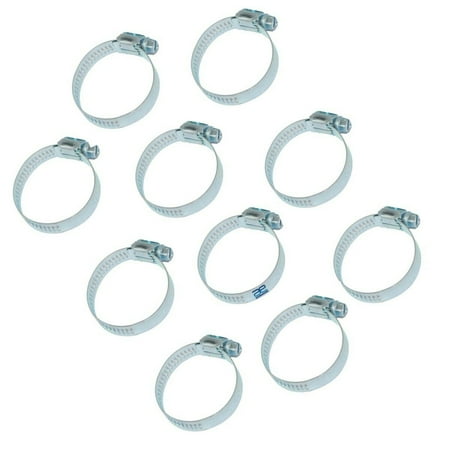 

10x Hose Pipe Clamps Clips Steel Size 2 inch 30mm-50mm