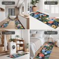 thumbnail image 5 of Pioneer Flower Floral Print Pattern Kitchen Rugs Sets Of 3,Kitchen Runner Rugs Non Skid Washable,Decorative Kitchen Floor Mats for Kitchen,Sink,Laundry,17"x30"+ 17"x47" + 17"x59", 5 of 6