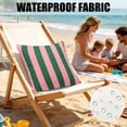 thumbnail image 6 of Waterproof Outdoor Throw Pillow Cover Geometric Stripe Pattern Square Decorative Cushion Case for Patio Sofa Chair 17 Inch, 6 of 6