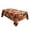 A003- Style C, variant on Christmas Tablecloth with Waterproof Fabric & Lace Trim, Rectangular Tablecloth for Dining Table Decorations, Red Plaid & Green Plaid Holiday Party Table Cloth for Christmas
