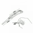 thumbnail image 2 of EXLEAF 2026 New Handy Cutting Mini Hand Saw Cutter Crafts Model Hand Saw Hacksaw for Wood Cutting,Model Making,Diy Crafts,Small Precision Cuts,Home Repairs., 2 of 6