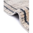 thumbnail image 6 of Unique Loom Oasis Collection Area Rug - Fountain (5' x 8' Oval Gray/Ivory), 6 of 6