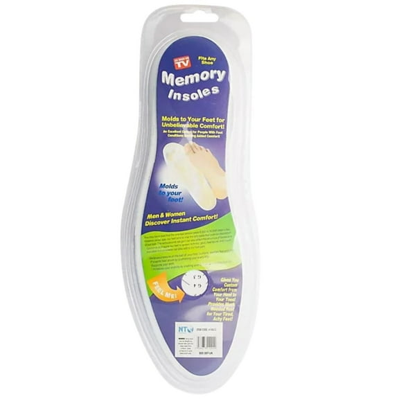 Memory Foam Shoe Insoles: 1Pair