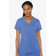 thumbnail image 1 of Med Couture 8434 Peaches Double V-neck Top - Ceil, 1 of 1