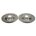 thumbnail image 2 of Power Stop Rear Pair of Drilled and Slotted Brake Rotors AR84007XPR, 2 of 4