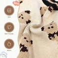 thumbnail image 6 of Small Dog Sweaters Cute Bear Dog Cardigans Clothes for Small Medium Dogs Boy Girl Puppy Cat Knitting Cardigan Outfits Dogs Autumn Coats Warm Pet Doggy Clothes Soft Knitwear Apparel, 6 of 8