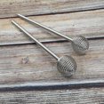 thumbnail image 5 of Isavage Honey Dipper Spoon Barra Agitadora Swizzle Stick Acero Inoxidable 18/8 Juego De 2-Ym417, 5 of 5