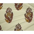 thumbnail image 4 of oneOone Polyester Lycra Fabric Leaves & Floral Block Print Sewing Fabric BTY 56 Inch Wide, 4 of 5