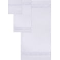 thumbnail image 2 of Juego de toallas Utopia Towels, 8 piezas, 100% algodón hilado en anillos, blanco, 2 of 8