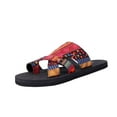 thumbnail image 2 of Summer Slippers for Women Boho Versatile Casual Open Toe Slip-on Colorful Slides Women Footwear Comfortable Outdoor Walking Beach Shoes Multicolor 7, 2 of 5