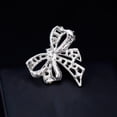 thumbnail image 5 of Wentin Reduced Brooch Diamond Brooch Rhinestone Bow Corsage Fashion Men's And Women's Clothing Brooch, 5 of 8