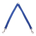 thumbnail image 1 of Reinforce Nylon Double-Headed Traction Rope 2 in 1 Pet Leash For Two Dogs Color:Random colors Size:1.5 * 41CM, 1 of 8