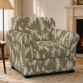 thumbnail image 2 of Chririnla Brown Camo Armchair Slipcovers for Living Room, 2 Piece Chair Cover Spandex Armchair Cover Stretch for Pet, 2 of 8