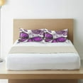 thumbnail image 6 of GZHJMY Purple Butterfly Pillow Cases – Soft Breathable Pillowcase Covers – Machine Washable – Decoration Pillows for Sleeping - Queen Size 20''×30'', 6 of 7
