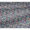 thumbnail image 5 of oneOone Viscose Jersey Light Blue Fabric Leaves & Flowers Floral Fabric For Sewing Printed Craft Fabric By The Yard 60 Inch Wide, 5 of 5