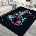 thumbnail image 1 of Game Rug Boys Game Controller Carpet, Non-slip 3d Gaming Area Rugs For Playroom-week, 1 of 1