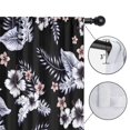 thumbnail image 4 of Blackout Kids Curtains,Pioneer Flower Floral Print Pattern Childrens Insulated Curtains Set Of 2,Bedroom Essentials,Toddler Room Decor 52"x63", 4 of 5