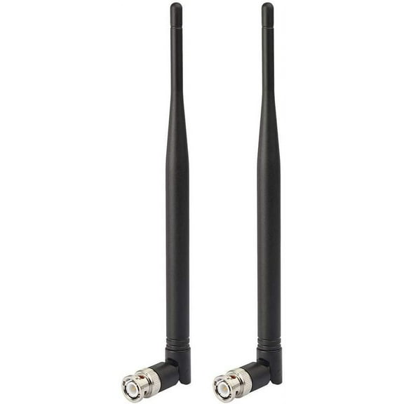 Bingfu Wireless Microphone Receiver Antenna UHF 400MHz-960MHz BNC Male Antenna (2-Pack) for Wireless Microphone System Receiver Remote Digital Audio Mic Receiver Tuner UHF Ham Radio