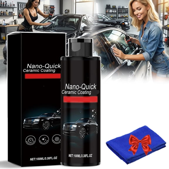 Nano-Quick Ceramic Coating for Automobiles - Nano Quick Coat Restore