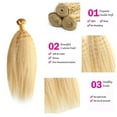 thumbnail image 2 of Hair Bundles Aonbamds 613 Blonde Yaki Straight 70-80 cm 150 g, 2 of 8