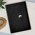 thumbnail image 5 of Leather Side Writing Notebook Exquisite Business Notebooks for Work Notebook with Magnetic Flap Closure for Teens Workers, College Business Travel(6.49" X 8.67"), 5 of 7