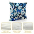 thumbnail image 4 of Nawypu  Blue Butterfly Pattern Pillow Cover,Decorative Couch Pillow Cover for Sofa,Cushion Case Indoor Outdoor Home Decoration, 4 of 5