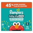 thumbnail image 1 of Pampers Baby Dry Ultra Diapers, Size 5 (20-37 lbs), Absorbent Disposable Diapers, 1 of 26