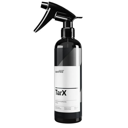 CARPRO TarX Tar & Adhesive Remover - Professional Strength Sap, Tar, Dirt & Bug Remover - Automotive Degreaser Car Wash Detailing - Protection for Your Car or Truck - 500ml (17oz) w/Sprayer