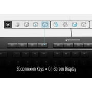 3Dconnexion Keyboard Pro with Numpad, US (QWERTY)
