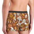 thumbnail image 5 of Kll Floral Hippie Mushrooms Men'S Cotton Boxer Briefs Underwear-Xx-Large, 5 of 9