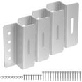thumbnail image 6 of LOLIPPYY 4-Pack Aluminum Alloy Z Brackets for RV and Boat Solar Panel Installation with Screws Included, 6 of 7